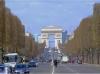 Champs-Elysees and Arc de Triomphe 